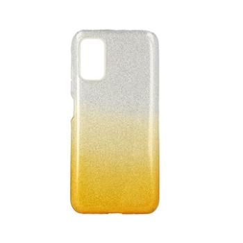 TopQ Xiaomi Redmi Note 10 5G glitter stříbrno-oranžový 60461 (Sun-60461)
