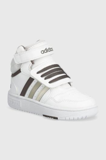 Dětské sneakers boty adidas Originals HOOPS MID 3.0 AC bílá barva, IH7904