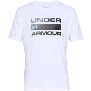 Pánské triko Under Armour Team Issue Wordmark SS  White  L