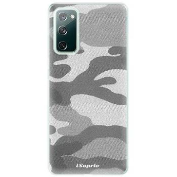iSaprio Gray Camuflage 02 pro Samsung Galaxy S20 FE (graycam02-TPU3-S20FE)