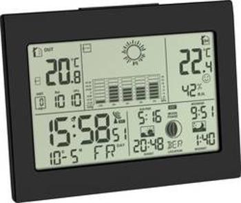 Digitální bezdrátová meteostanice TFA Dostmann HORIZON 35.1155.01, Max. dosah 60 m, černá