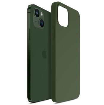 3mk ochranný kryt Hardy Silicone MagCase pro Apple iPhone 15, Alphine Green