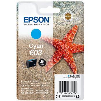 EPSON C13T03U24020 - originální cartridge, azurová, 2,4ml