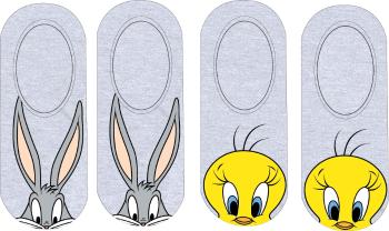 EPlus Dívčí ponožky - Looney Tunes mix 2 ks Velikost ponožek: 35-38