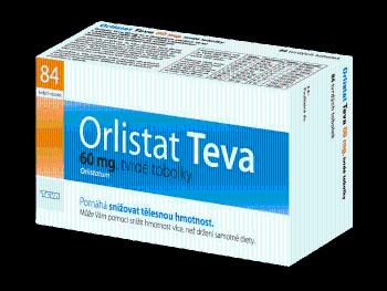 Orlistat Teva 60 mg 84 tobolek