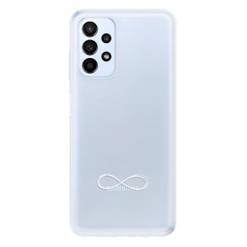 Odolné silikonové pouzdro iSaprio - čiré - Infinity - Samsung Galaxy A23 / A23 5G