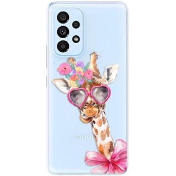 iSaprio Lady Giraffe pro Samsung Galaxy A73 5G (ladgir-TPU3-A73-5G)