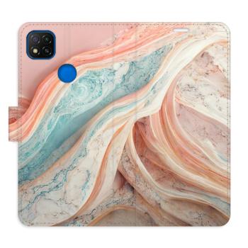 Flipové pouzdro iSaprio - Colour Marble - Xiaomi Redmi 9C