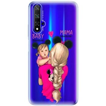 iSaprio Mama Mouse Blond and Girl pro Honor 20 (mmblogirl-TPU2_Hon20)