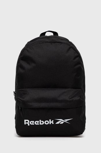 Batoh Reebok GQ0973 černá barva, velký, s potiskem