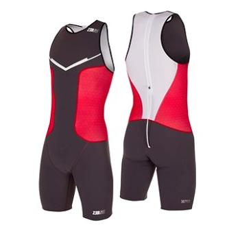 ZEROD Racer TRISUIT MAN Grey/Red (SPTmdcyk053nad)