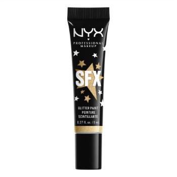 NYX Professional Makeup SFX Glitter Paint 8 ml make-up pro ženy 01 Graveyard Glam