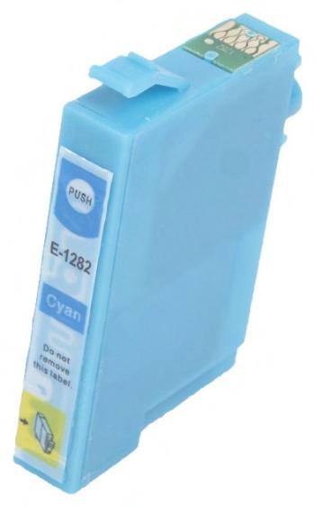 EPSON T1282 (C13T12824011) - kompatibilní cartridge, azurová, 10ml