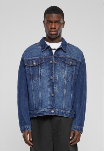 Urban Classics Heavy Ounce Boxy Denim Jacket new mid blue washed - L