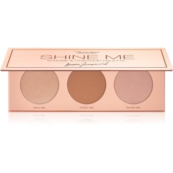 Pierre René Strobe & Contouring konturovací paletka 3x8 g