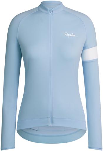 Rapha Women's Core Long Sleeve Jersey  - grey blue/white L