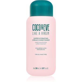 Coco & Eve Like A Virgin Super Hydrating Cream Conditioner hydratační kondicionér pro lesk a hebkost vlasů 280 ml