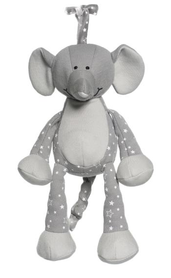 Teddykompaniet Diinglisar Organic Stars - hrající slon