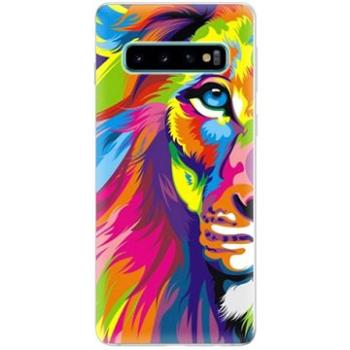 iSaprio Rainbow Lion pro Samsung Galaxy S10 (ralio-TPU-gS10)