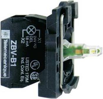 Polosestava objímky s LED Schneider Electric ZB5AVB1, 24 V/DC / 24 V/AC