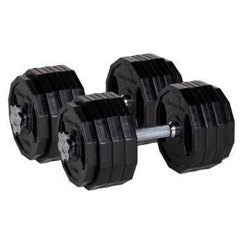 Jednoruční nakládací set inSPORTline Ruberton 2x20 kg