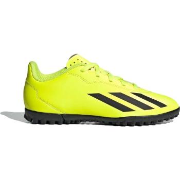 adidas X CRAZYFAST CLUB TF J Dětské turfy, žlutá, velikost 38