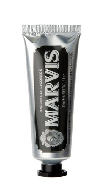 MARVIS Amarelli Licorice Mint zubní pasta s xylitolem, cestovní balení, 25 ml