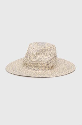 Klobouk Guess FEDORA šedá barva, AW9495 COT01