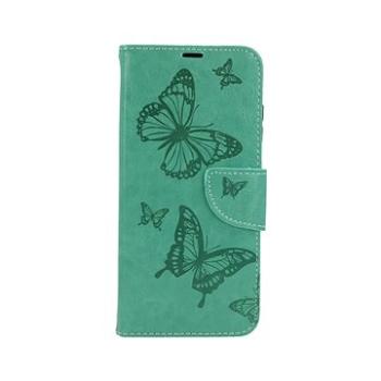 TopQ Samsung A52 knížkové Butterfly zelené 62473 (Sun-62473)