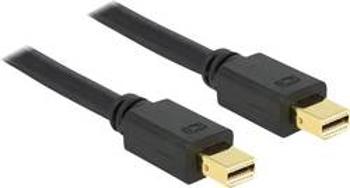 DisplayPort kabel Delock [1x mini DisplayPort zástrčka - 1x mini DisplayPort zástrčka] černá 2.00 m