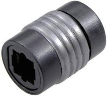 Toslink digitální audio adaptér SpeaKa Professional SP-7870304, [1x Toslink zásuvka (ODT) - 1x Toslink zásuvka (ODT)], černá