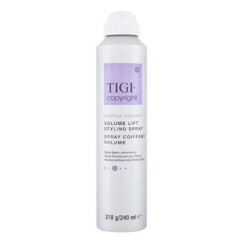 Tigi Copyright Custom Create Volume Lift Styling Spray 240 ml tužidlo na vlasy pro ženy