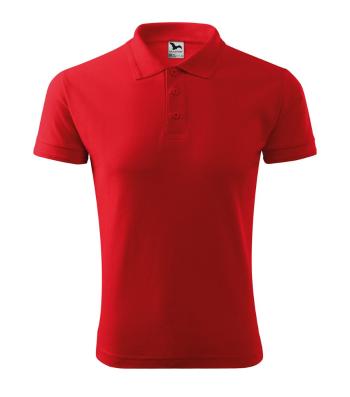 MALFINI Pánská polokošile Pique Polo - Červená | XL