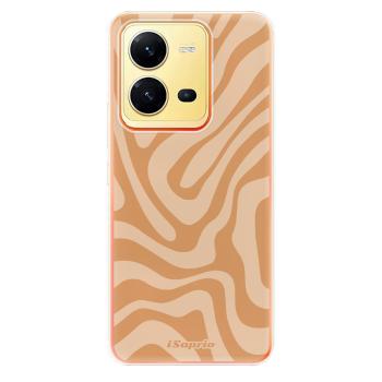 Odolné silikonové pouzdro iSaprio - Zebra Orange - Vivo X80 Lite 5G