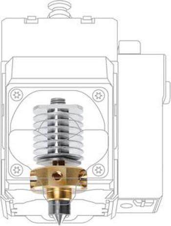 Nerezový extrudér XYZprinting Quick Release HSS 0.4 XYZprinting RSM3WXY100B Vhodné pro 3D tiskárnu XYZprinting da Vinci Mini Serie