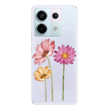 Odolné silikonové pouzdro iSaprio - Three Flowers - Xiaomi Redmi Note 13 Pro 5G / Poco X6 5G