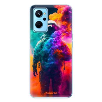 Odolné silikonové pouzdro iSaprio - Astronaut in Colors - Realme 9i