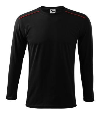 MALFINI Tričko s dlouhým rukávem Long Sleeve - Černá | XXL