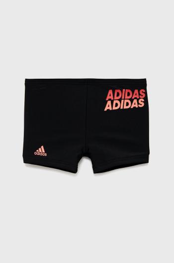 Dětské plavky adidas Performance HD4744 černá barva