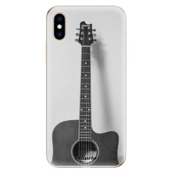 Odolné silikonové pouzdro iSaprio - Guitar 01 - iPhone XS