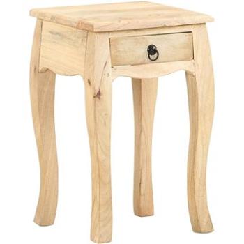 Noční stolek 28 × 28 × 46 cm masivní mangovníkové dřevo (321708)