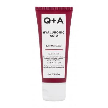 Q+A Hyaluronic Acid Daily Moisturiser 75 ml denní pleťový krém pro ženy na všechny typy pleti; výživa a regenerace pleti; na dehydratovanou pleť