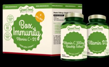 GreenFood Nutrition Box Immunity + Pillbox 2 x 60 kapslí