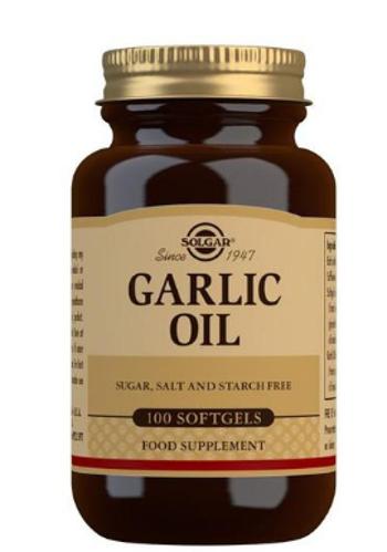 Solgar Česnekový olej – bez zápachu 100 kapslí