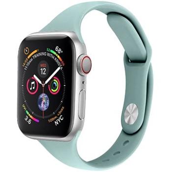 Eternico Essential Thin pro Apple Watch 42mm / 44mm / 45mm / Ultra 49mm vintage turquoise velikost S (APW-AWETVTS-42)