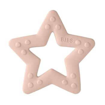 BIBS kousátko Baby Bitie Blush Star od 3 měsíců