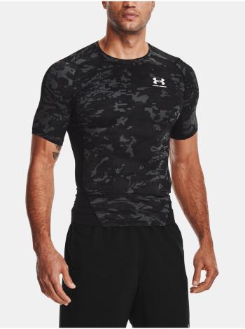 Tričko Under Armour HG Armour Camo Comp SS - černá