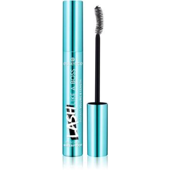 Essence Lash Like a Boss prodlužující řasenka pro plné řasy voděodolná odstín Black 9,5 ml