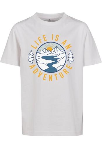 Mr. Tee Kids Life Is An Adventure Tee white - 158/164