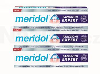 Meridol Parodont Expert zubní pasta 3x75 ml